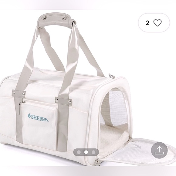 Cat & Jack Small Pets Sherpa Element Pet Carrier Stay Cleanly